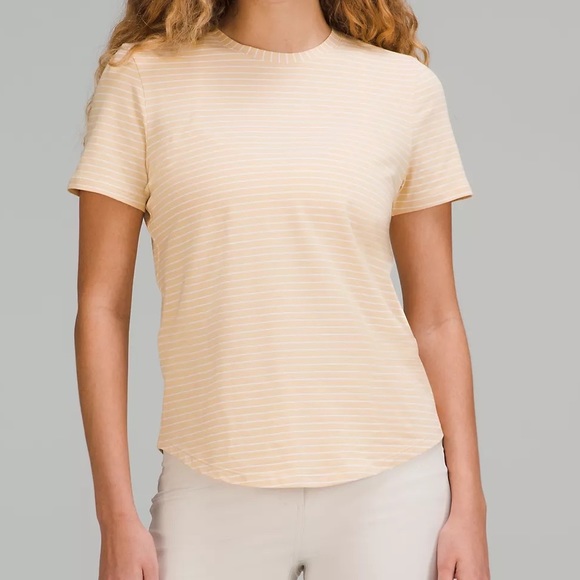 lululemon athletica Tops - Lululemon stripe crew neck 2